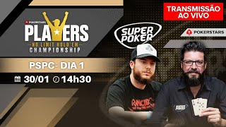 Dia 1 ♠️ $25K PSPC - PokerStars Players Championship - PCA 2023 ♠️