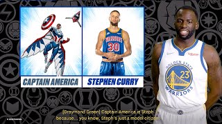 Casting Golden State Warriors Players as Marvel Characters