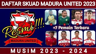daftar pemain madura united 2023 - daftar skuad madura united 2023 - liga 1 indonesia