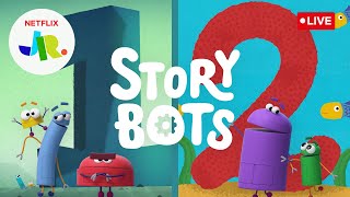 🔴 LIVE! How to Count with StoryBots: Let’s Learn Our Numbers! 🤖 Netflix Jr