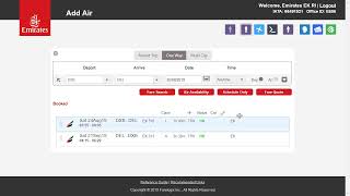 How to Edit an Itinerary on Emirates Booking Portal?