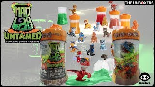 Untamed Mad Lab Minis the Hybrid Creatures you Extract From Slime, Sand and Clay