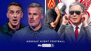 "Absolute MESS! EMBARRASSING! 😤 | Carragher and Neville STUNNED by Liverpool situation