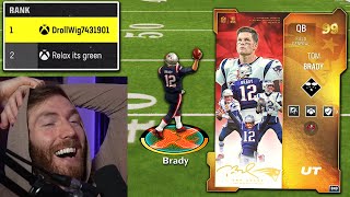 Playing The #1 & #2 Ranked MUT Players... ft. 99 Ovr Tom Brady!