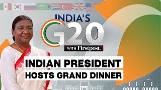 G20 Summit 2023 LIVE: As Day 1 Concludes, Indian President Droupadi Murmu Hosts Grand Dinner