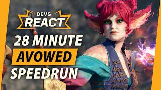 Avowed Developers React to 28 Minute Speedrun