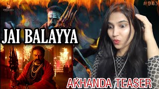 Akhanda Teaser Reaction | BB3 TITLE ROAR | Nandamuri Balakrishna | Boyapati Srinu | Dwaraka Creation