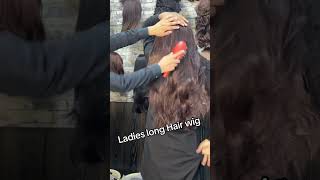 Ladies long hair wig order ky liya whatapp py contact kary 0331,53,70,355#plzz one million views plz