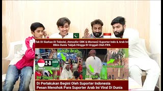 TRENDING #1 DUNIA  Sindiran Keras Suporter Arab Pada Bahrain Langsung Di | Pakistani Reaksi D-R-RUE