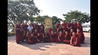 ཨིནྡྲ་ཤཱལ་ཕུག་པར་གནས་མཇལ། Visited to the Indrasala cave.