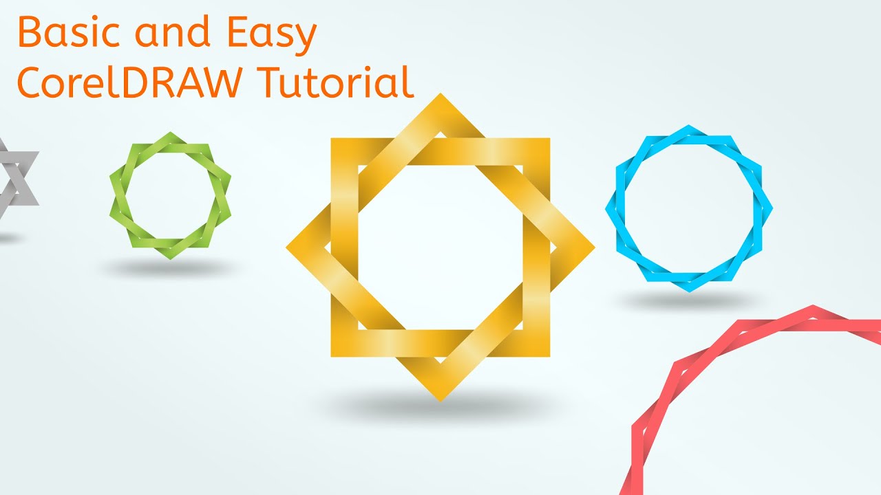Easy Logo Design Coreldraw Tutorial Indonesia Youtube