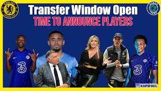 Transfer Window OPEN | Announce Dembele, Kounde, Jesus (Fans React) | Chelsea transfer Updates