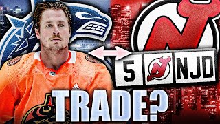 JT Miller To NEW JERSEY DEVILS For 5th Overall Pick? Canucks Trade Rumours & News (2022 NHL Draft)