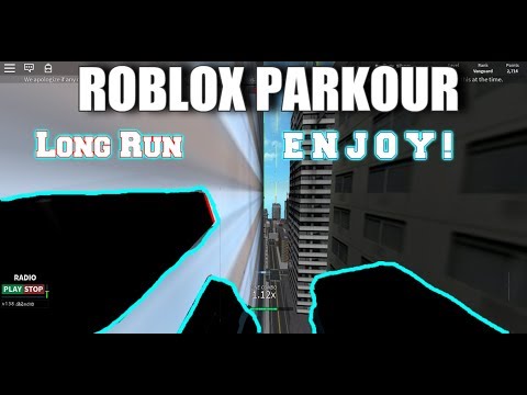 Roblox Parkour Long Running Turning 22m Point Opening - how to do wall boost in roblox parkour