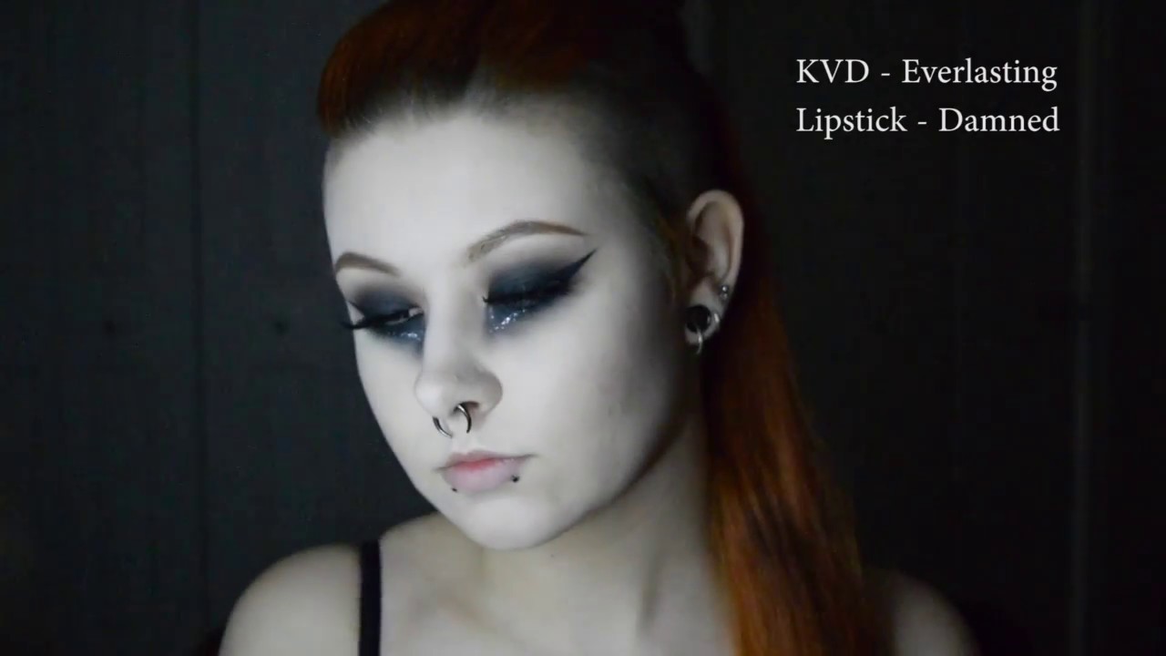 Modern Trad Goth Makeup Tutorial Youtube Music
