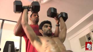 Atharvaa's Six Pack Workout - Ananda Vikatan