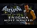 Batman: Arkham Origins - Enigma incl Secret Room (Most Wanted) - Story Walkthrough [No Commentary]