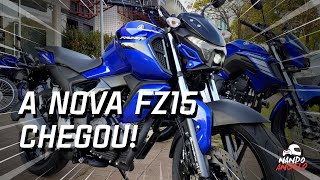 A NOVA FZ15 2023 É MAIS BONITA DO QUE A GENTE IMAGINAVA 😍