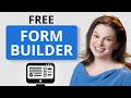 How to Build Online Form - Tally Forms Tutorial