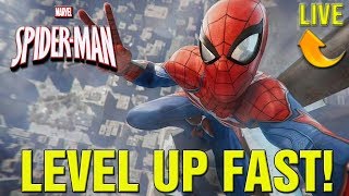 Spiderman Gameplay LIVE! How To Level Up FAST And EASY Ultimate Guide With Wolf And Rose LIVE!