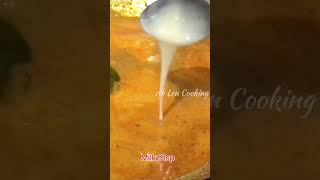 របៀបធ្វេីបង្គាខ្ទិះ/How to make coconut creamy Shrimp #AhLenCooking 97