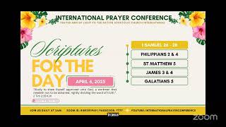 Breaking of the day Prayer Conference 70 Weeks