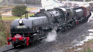 6029 and C502 at Bathurst in June 2016 - 4K