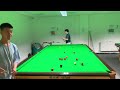 Snooker frame with two of the best amateurs players Gao Yang vs Lee Dageu