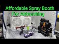 Affordable Spray Booth For Airbrushing And Spray Painting