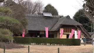 [4K] 曲がり屋とつるし雛と白鳥