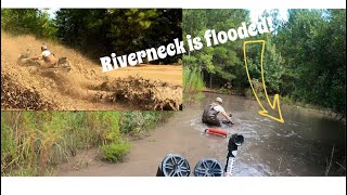 Riverneck is FLOODED from hurricane debby💧⛈️