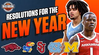 The College Basketball Show: New Year's Resolutions For Teams \u0026 Players