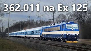 Vláčkaři jsou u toho | ZSSK 362 011-9 na Ex 125! (22. 2. 2020)