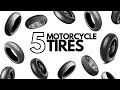 What are the Best Motorcycle Tires for 2023? The Top 5 Revealed