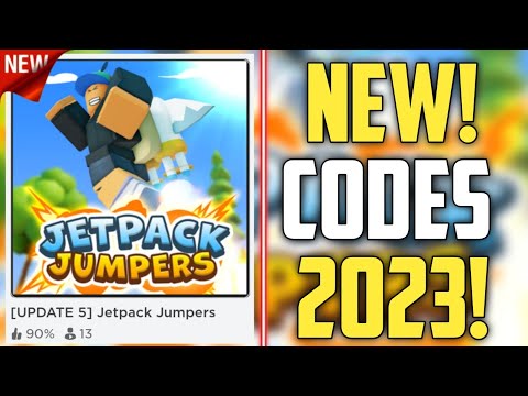 FUTURE CODES!!  *NEW* ROBLOX JETPACK JUMPERS CODES 2023! (UPDATE 5)