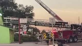 Merritt Island fire guts former Pizza Hut