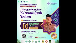 Pengajian At Taawun - Mengembangkan Wasthiyah Islam - Ust. Yusron , M,SI.