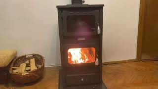 Готуємо на опалювально варильній печі Line Stoves LS140 CIF