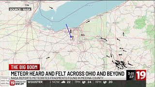 Meteor heard and felt across Ohio and beyond