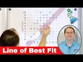 Equation of Line of Best Fit - Statistics & Data Analysis - [8-9-7]