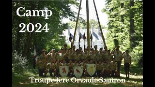 CAMP SCOUT 2024 - Troupe 1ère Sautron-Orvault