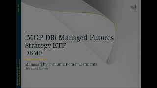 iMGP DBi Managed Futures Strategy ETF Update with Andrew Beer | August 2023