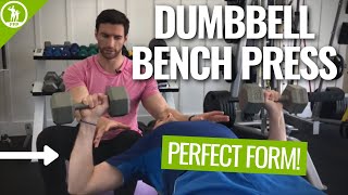 Dumbbell Bench Press - Perfect Form Video Tutorial