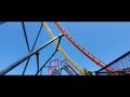 kansas twister 🌪️🎢 rollercoaster at warner bros movie world gold coast australia 27 12 24