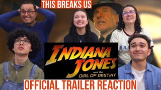 INDIANA JONES and The DIAL of DESTINY TRAILER REACTION!! | MaJeliv Reactions l This breaks us!