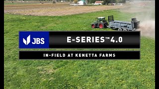 JBS E-Series Manure Spreader In Action | Kenetta Farms