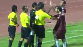ფეხბურთელები მსაჯების წინააღმდეგ!