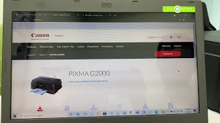 Canon PIXMA G2000 Printer Driver Installation Guide