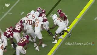 Jonathon Brooks (Texas RB) vs Alabama 2023