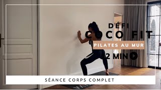 Défi pilates au mur #marinecocofit JOUR 5/34 🔥